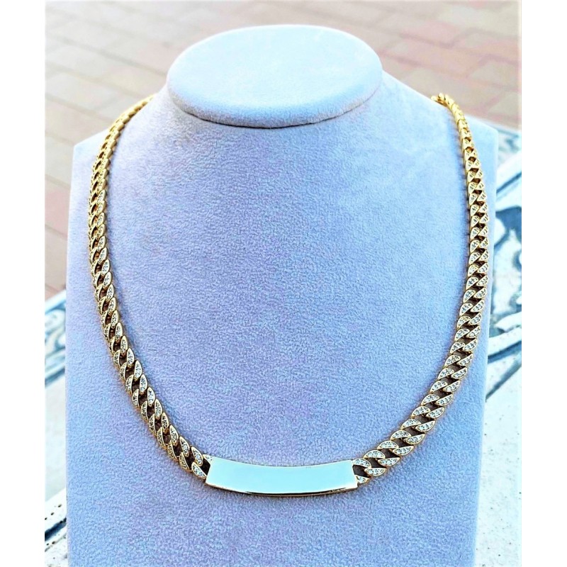 Collana Iniziale Lettera T Con Cristalli Swarovski | Philip Jones, Rodiato Senza Nichel, Regalo In Sacchetto